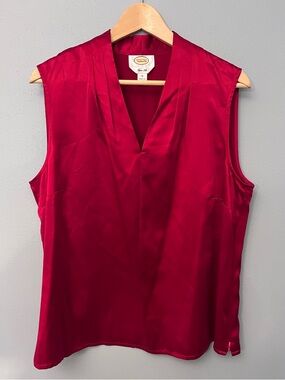 Talbots Silk Sleeveless Blouse